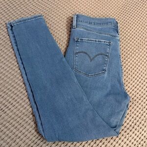 Women’s Levi’s 720 High Rise Super Skinny Light blue 30x28